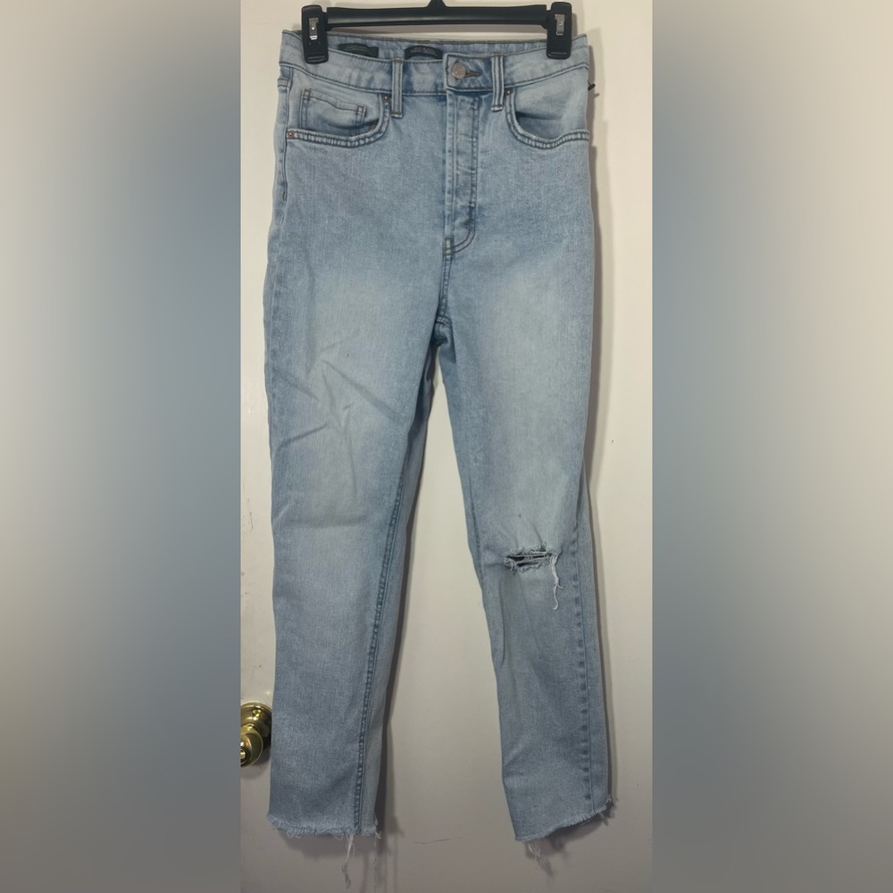 Wild fable jeans highest rise slim straight size 4
